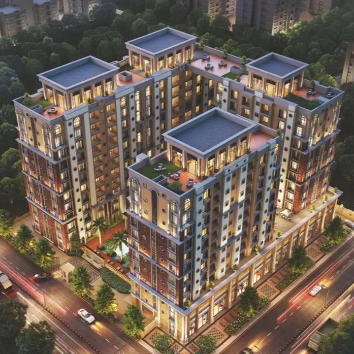 Apple Ambiance – 4 BHK Luxury Living Flats in Rajkot in nana-mauva, Rajkot